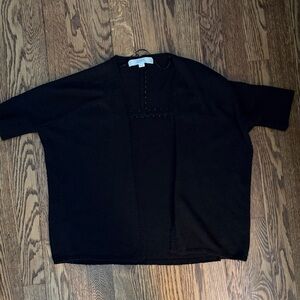 LOFT Black Petite Cardigan